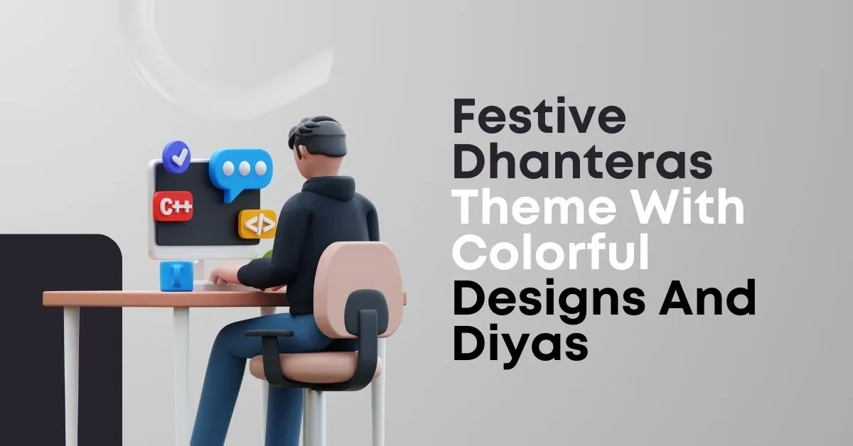 a man sitting at a desk 3 Powerful Tips for Your Dhanteras HTML CSS JavaScript Page!